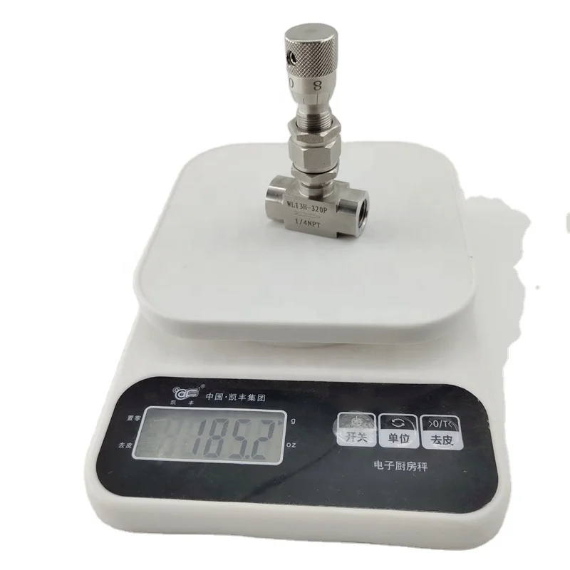 Stainless Steel Female Straight Type Metering Needle Valve