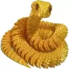 Víbora dorada de seda.