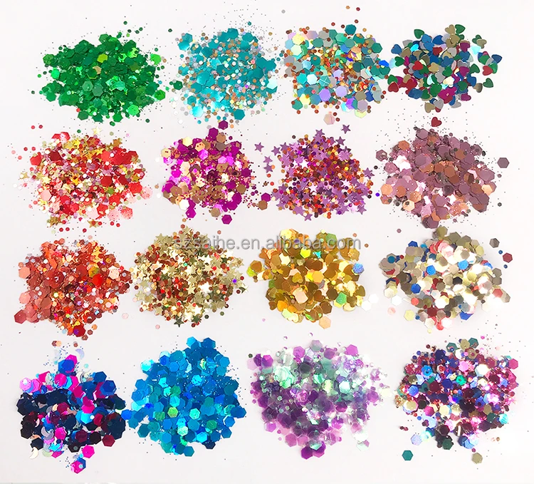 100g 200g 500g 1kg Bag Of Color Changing Glitter In Bulk Resin Glitter ...