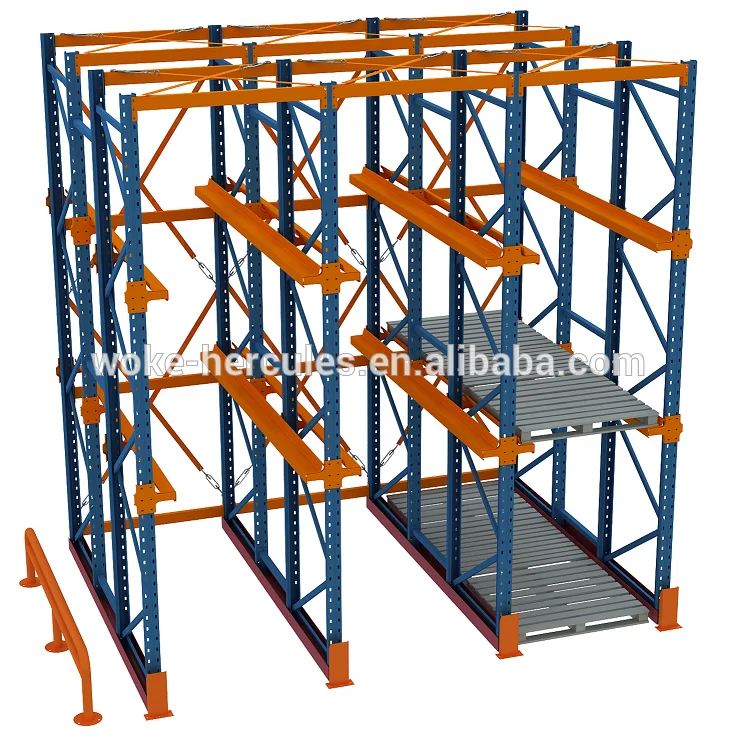 Multifunctional Rack Multi-level Racking Forklift-accessible Drive in ...