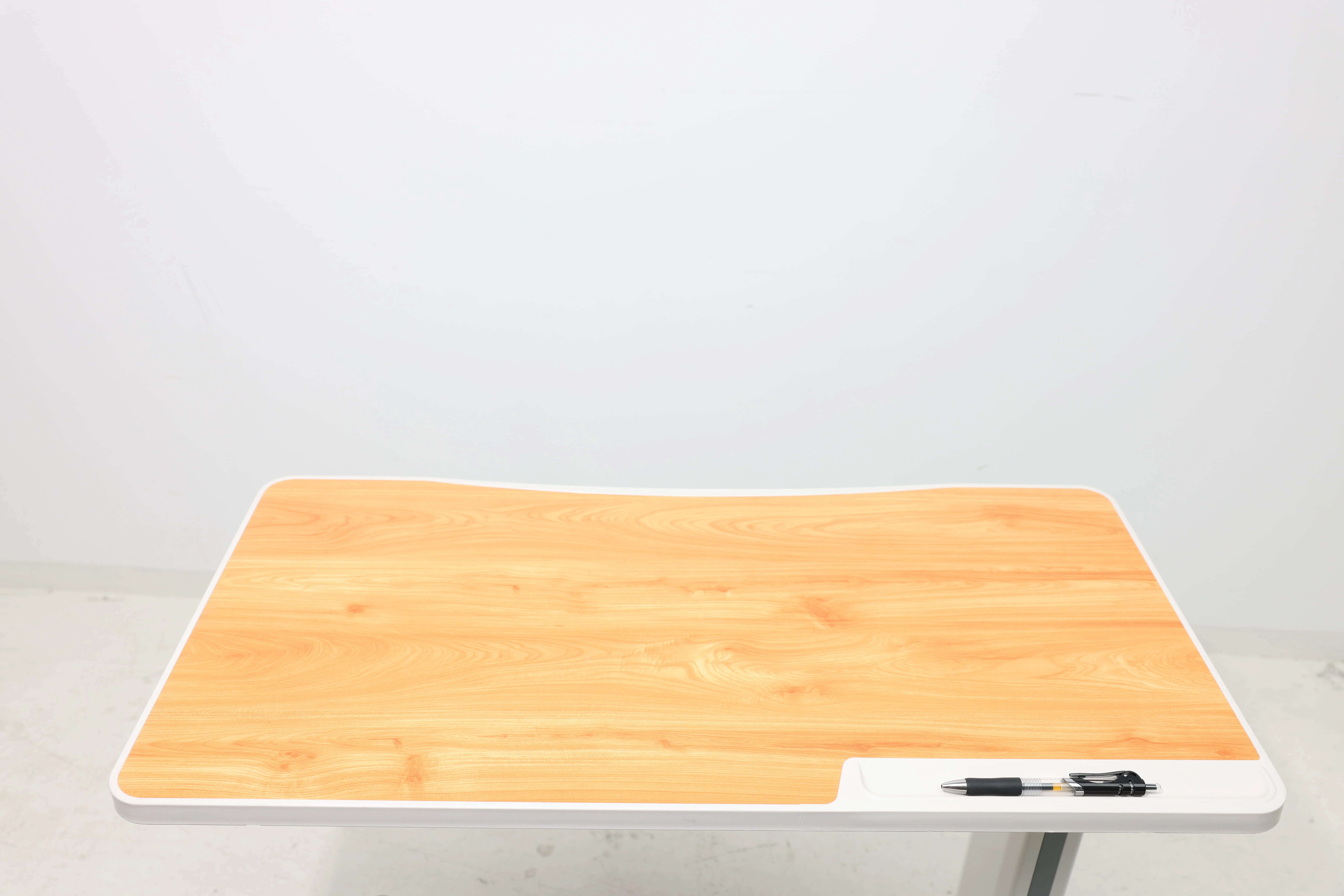 Clinical Modern ABS Over-Bed Table Fireproof Surface Height Adjustable Hospital Hotel Mall Supermarket Commercial Use Patient 5