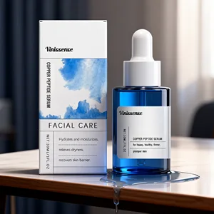 Best Selling  Face Deep Moisturizing Soothing Dry Repairing Skin Barrier Delicate Tender Blue Copper Peptide Nourishing