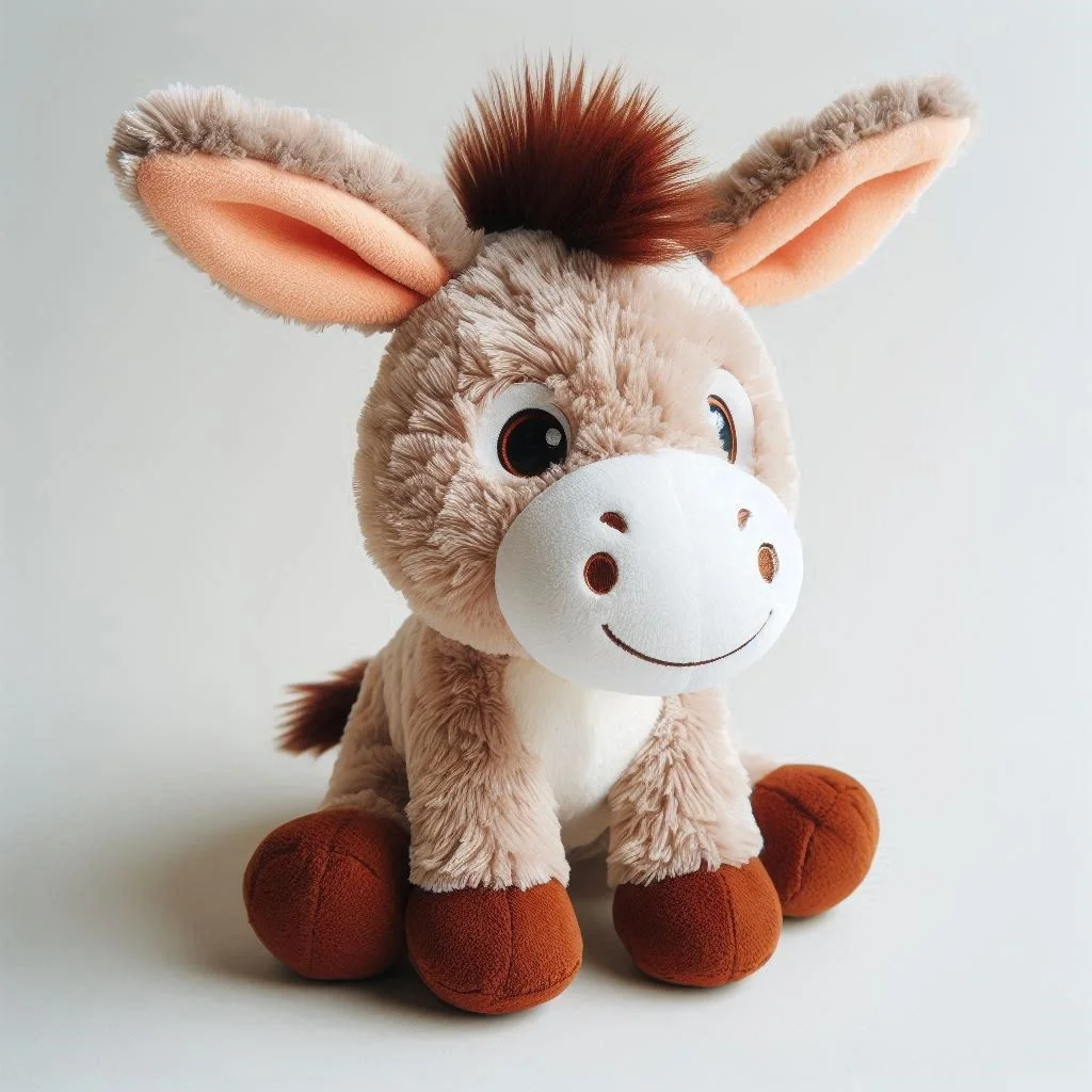 EN71 CE Factory Direct Custom Plush Donkey Wholesale Cheap Stuffed Animal Soft Toy Plush Donkey