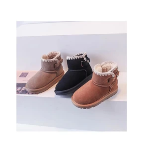 New Arrival Wholesale Snow Boots Children Fashion Trend Thickened Girls and Boys Winter Shoes Fancy Custom Snow Boots for Kids