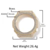 2 rangées de petits CZ (compatible avec GA-2100)