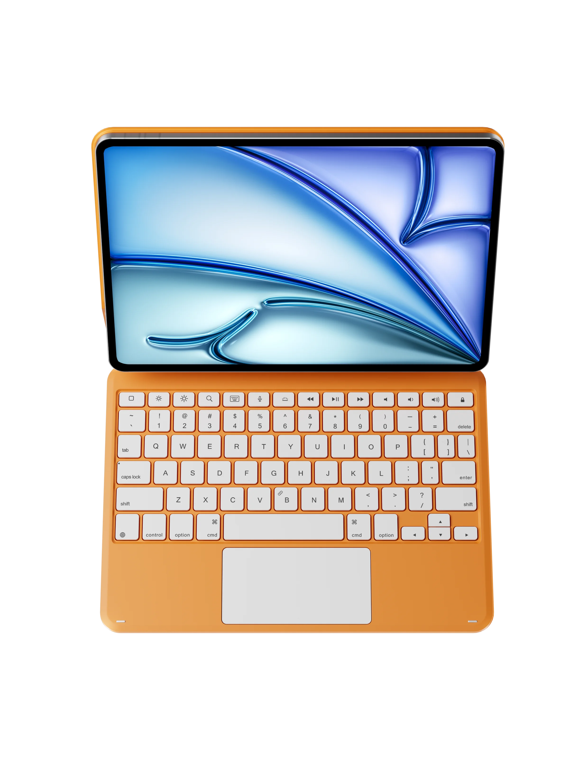 FCC Certified Magic Wireless Aluminum Keyboard Case With Smart Trackpad,Multi-Language Layout,Custom ODM/OEM for iPad Pro 11''