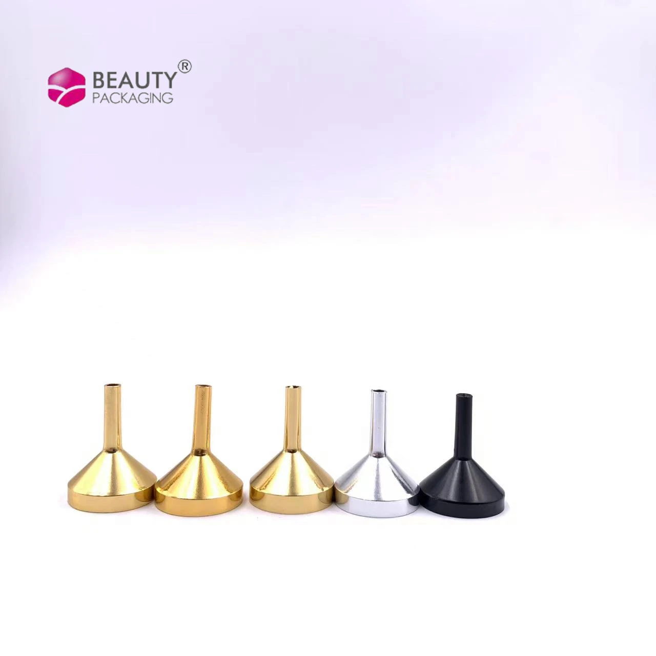 Порошковый гель для воды, косметический сменный матовый черный косметический наполнитель для духов, металлическая мини алюминиевая воронка, нержавеющая сталь