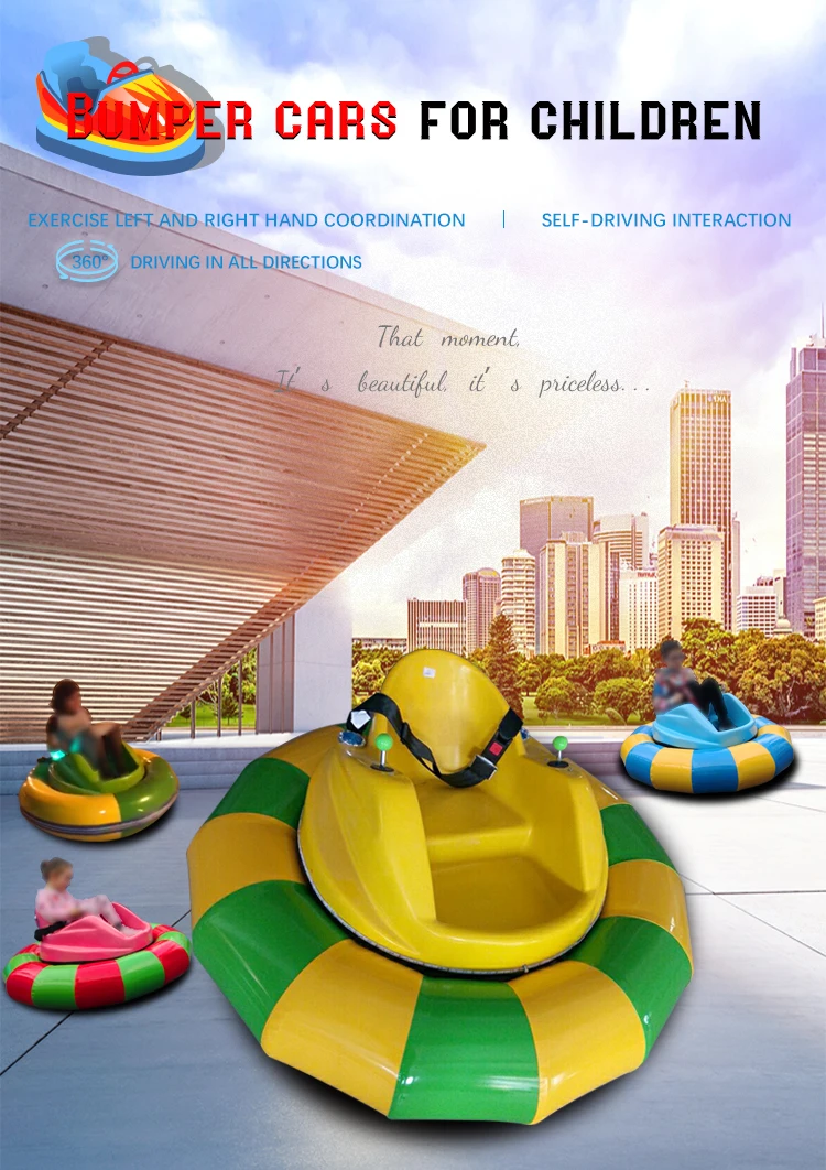 Amusement Park Ride Ice Dodgem Bumper Cars For Sale / Attraction Kiddie