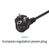 Black-EU power plug