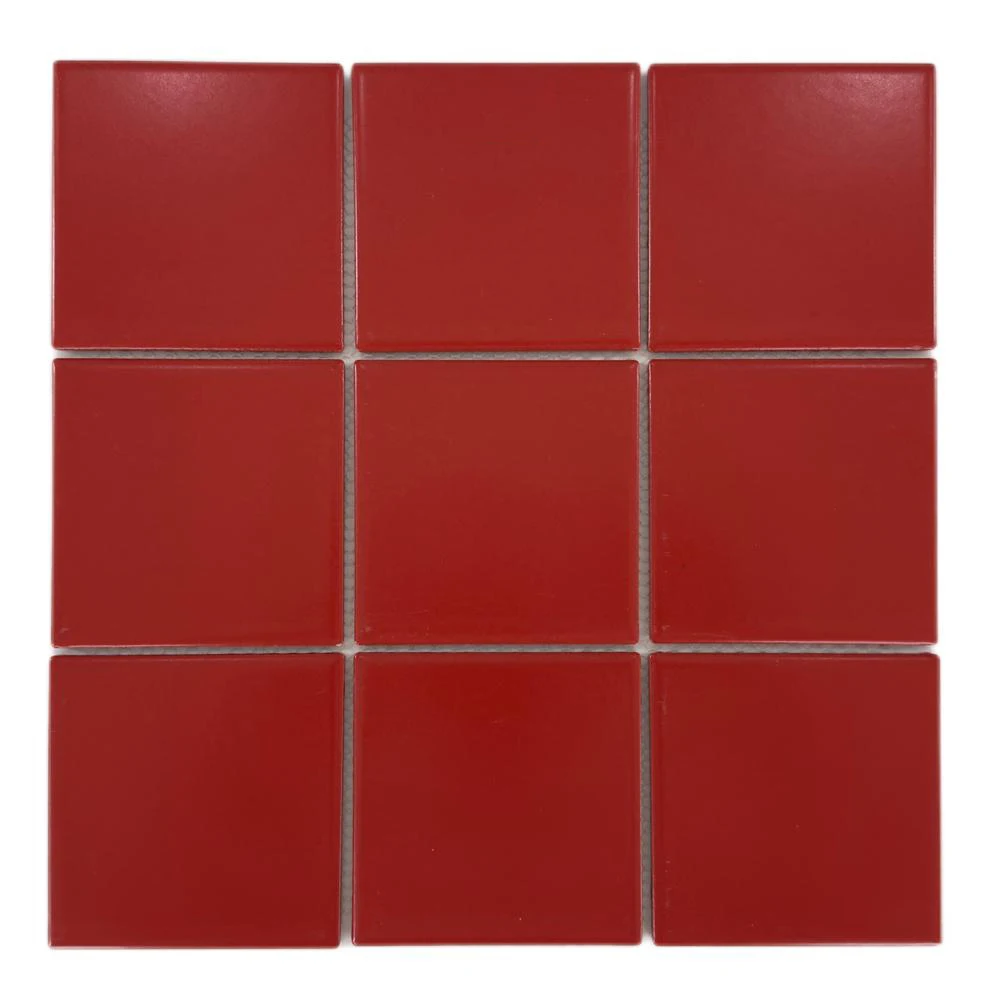Foshan Factory Pool Blue Glazed Porcelain Ceramic Mosaic Wall Tile