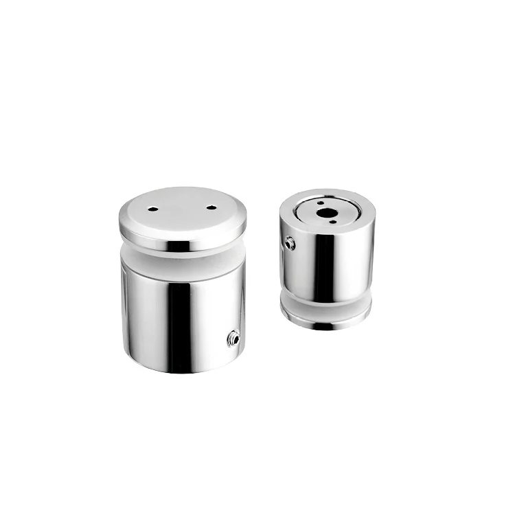 heavy duty Glass stair fittings sign standoff bolt screws railing glass wall mount standoff glass railing standoff