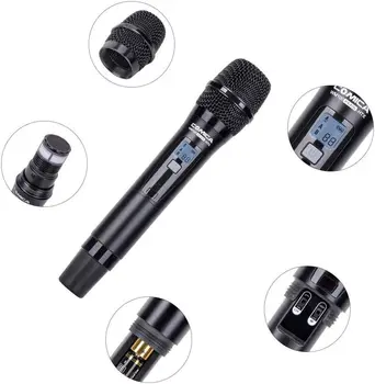 Comica CVM-WM100 Plus HTX Professional Wireless Handheld Microphone Transmitter CVM-WM100PLUS Wireless Lavalier Microphone detail image