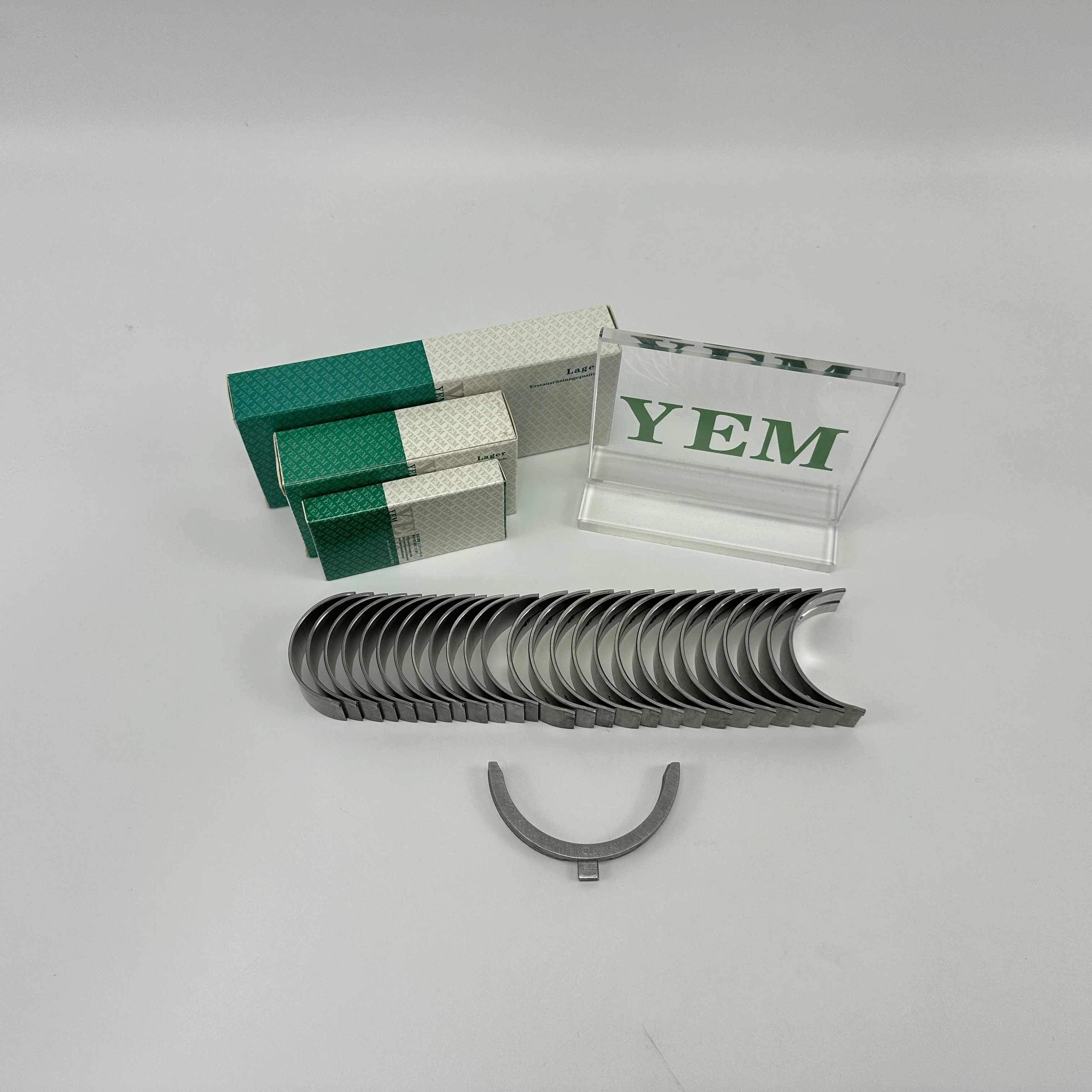 China Manufacturer Crankshaft Bearing Connecting Rod Bearings With Thrust Washer for Komatsu S6D102E-1E S6D102E-1EE Engine
