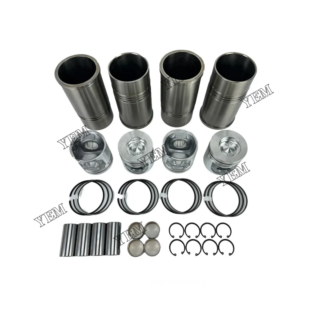 D5D Cylinder Liner Kit for Volvo Machinery Engine Spare Parts 4