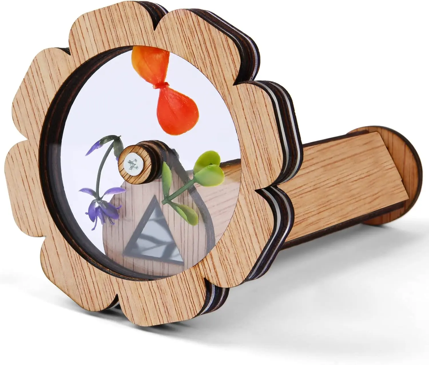 Набор калейдоскопа из натурального дерева