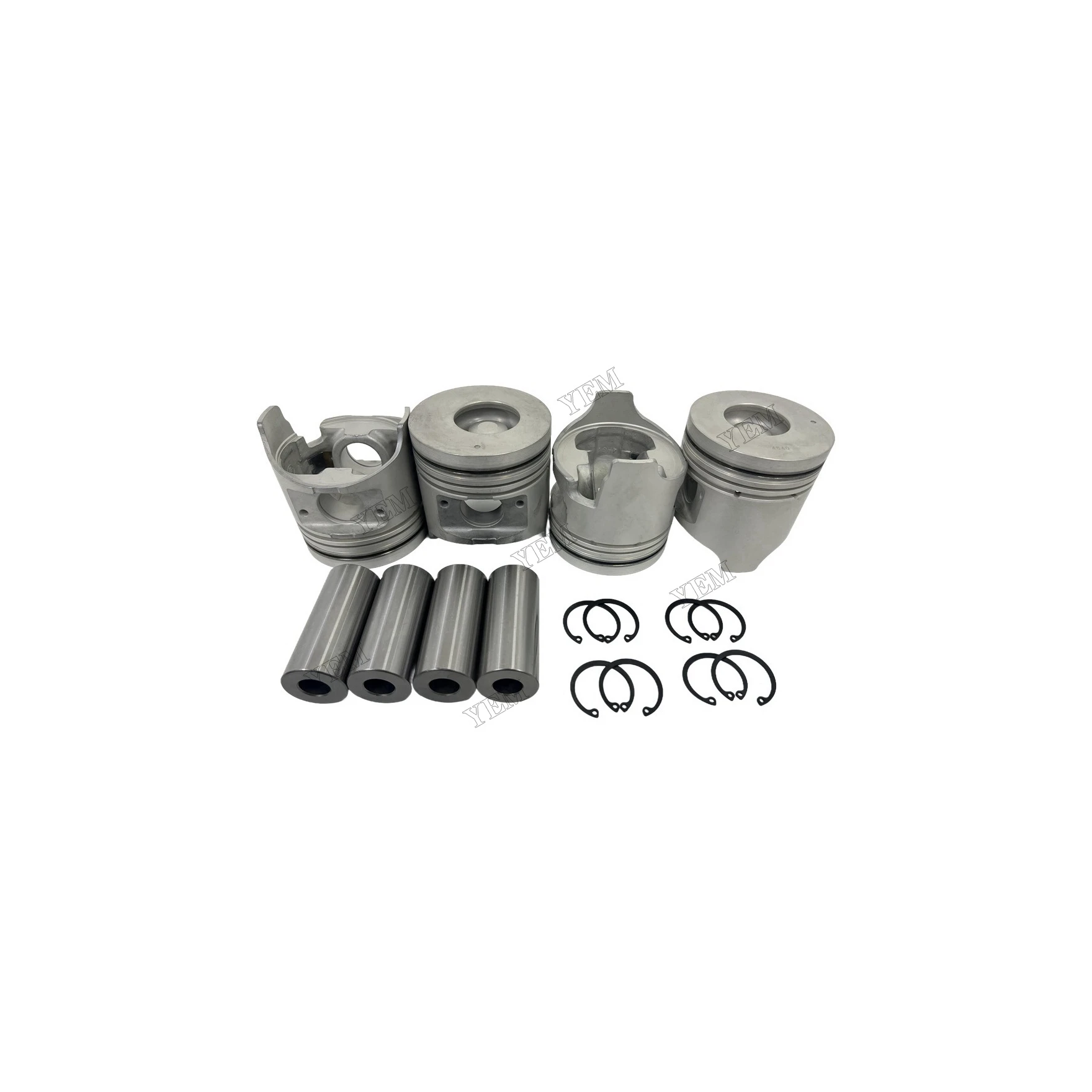 Piston Kit Compatible for Isuzu 4HG1s Diesel Engine Spare Parts