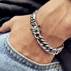Silver Bracelets 2022 Wholesale High Quality Silver Stainless Steel Mens Bracelets
