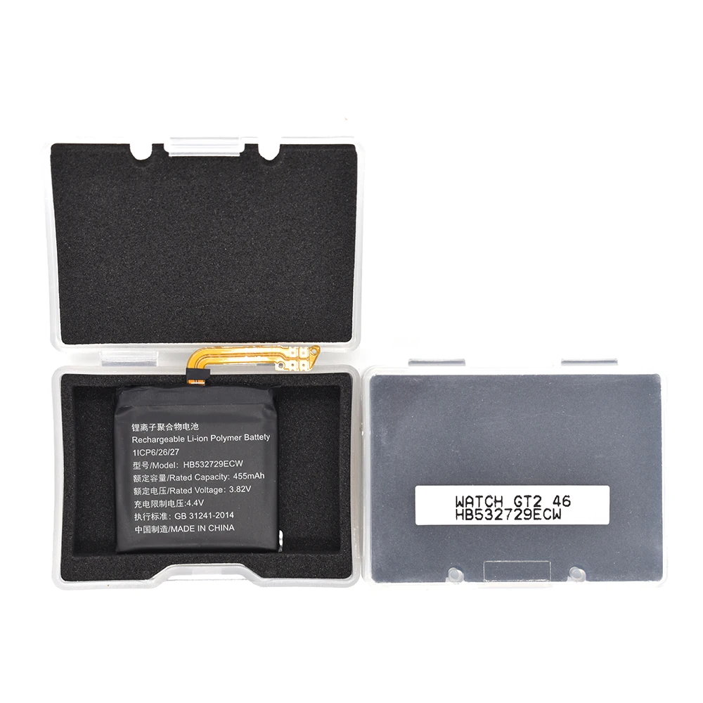 HB532729ECW 100% Original Battery for Huawei Watch GT2 GT 2 Pro