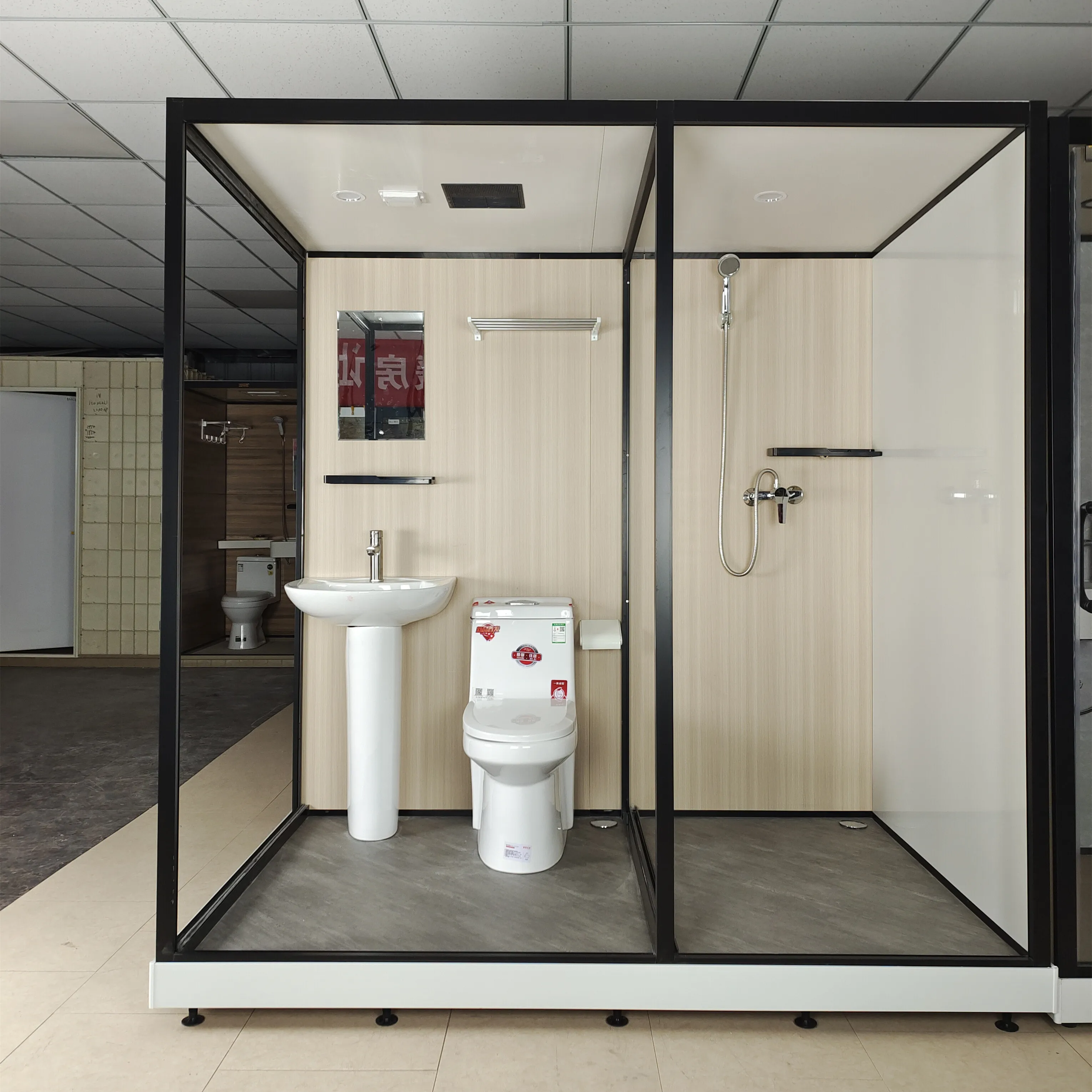 Complete Shower Room Units Integrated Bathroom Prefabricated Bathroom ...