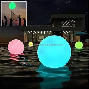 Glowing Rechargeable Led Orb Lamp Garden Pool Christmas Party Decorative Lighting
