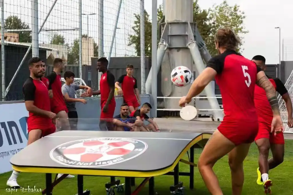 Guan Xuan for Teqball Sport Table Tennis Board Best Selling Outdoor Foldable Football Table