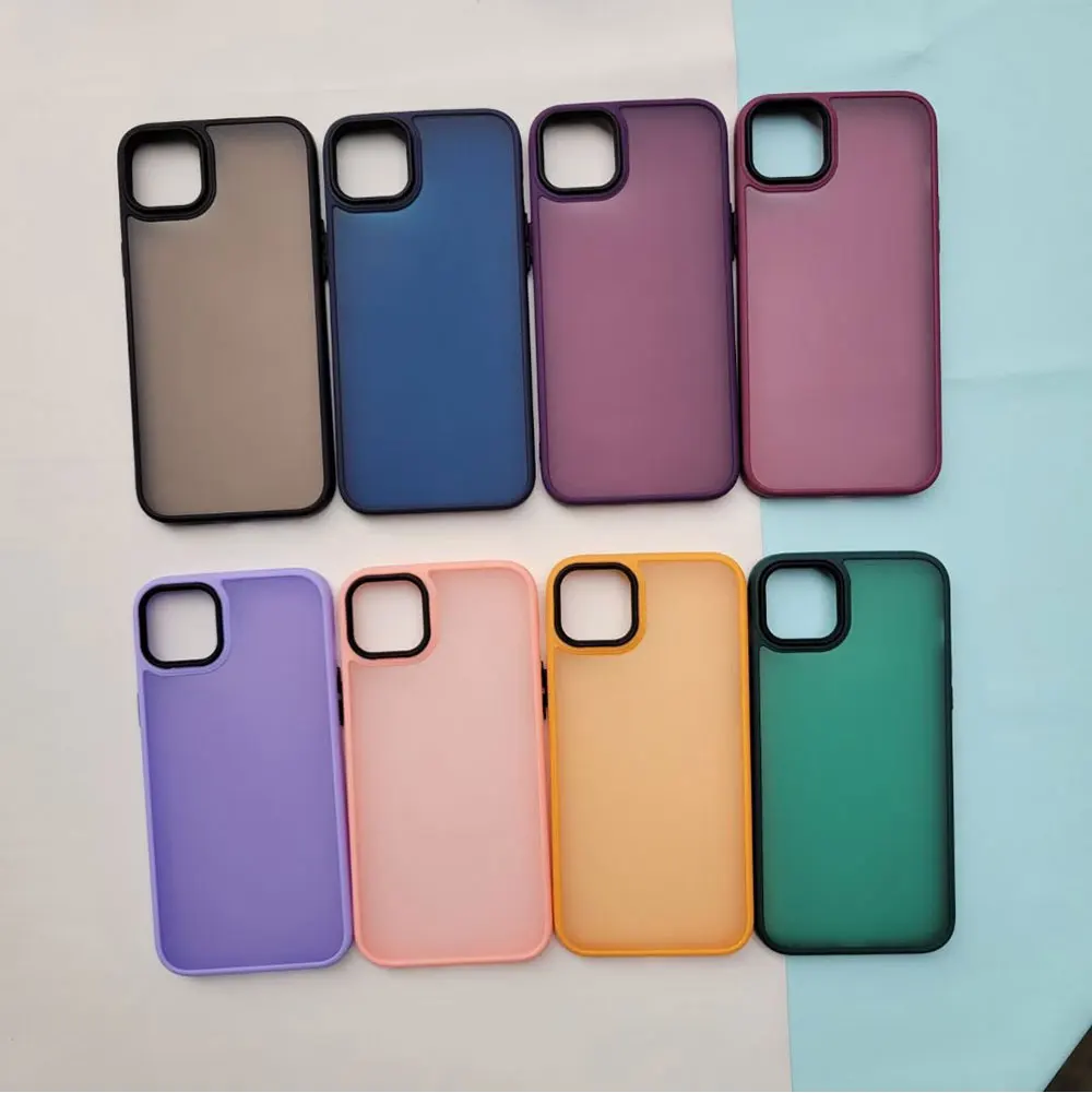 Golden Shield Phone Case For Iphone X 7 8 10 11 12 13 14 15 Max Pro Plus Anti Fall Frosted Tpu Pc Sjk172 Laudtec factory