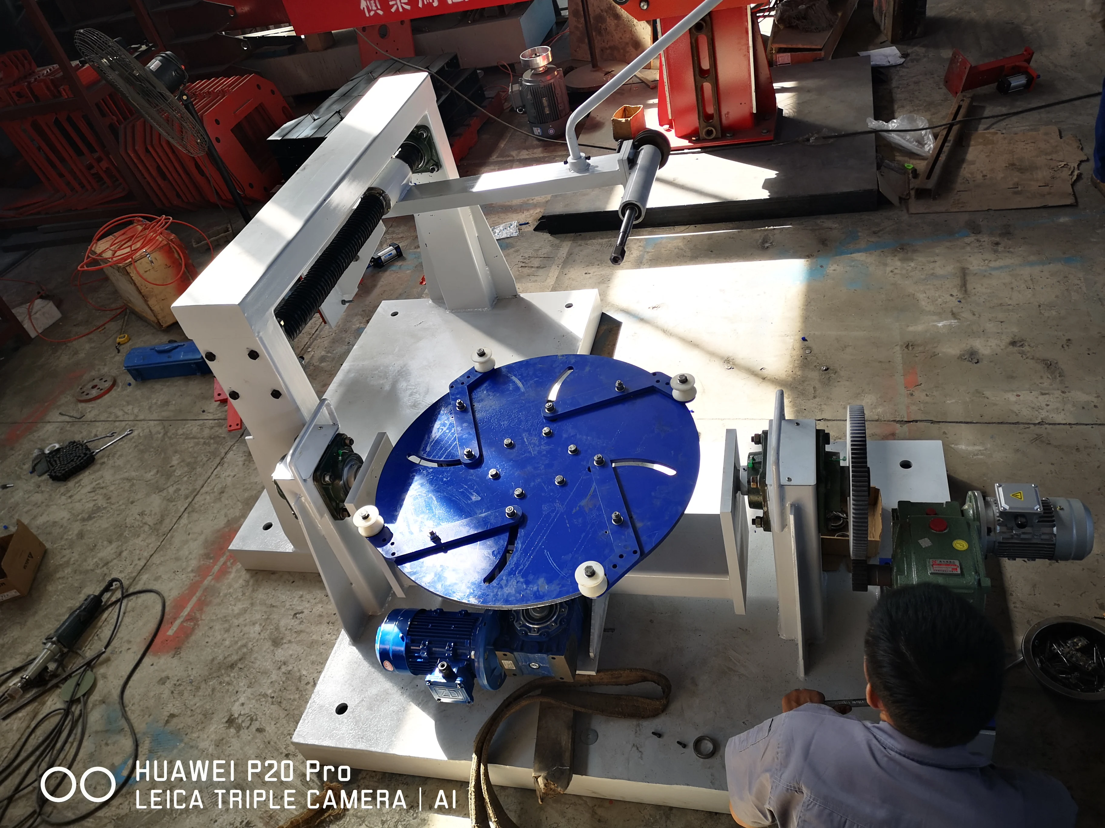 ADV One Person Operate Car and Truck Aluminum Wheel Rim Polish Machine