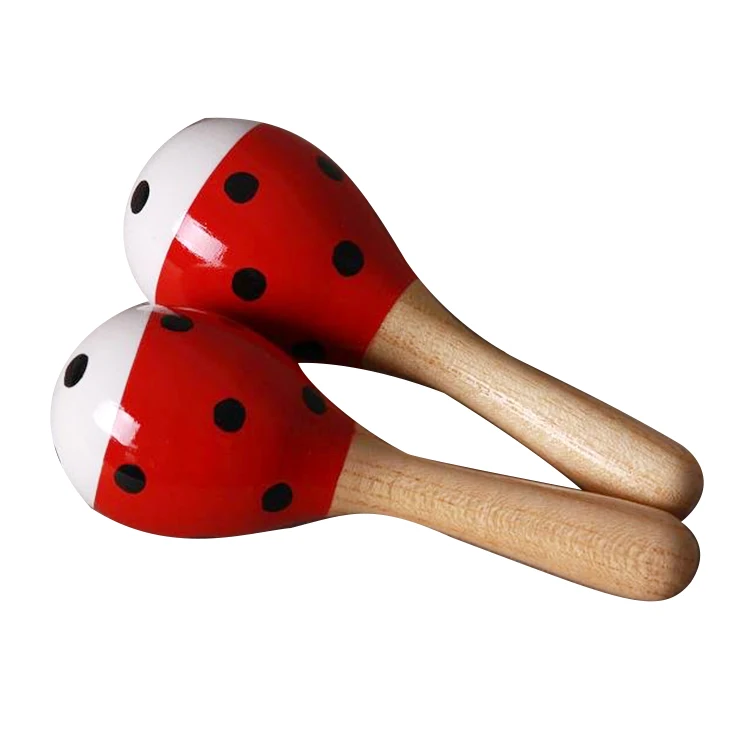 Handmade Maracas Baby Wood Hand Instruments Music Buy Wood Hand