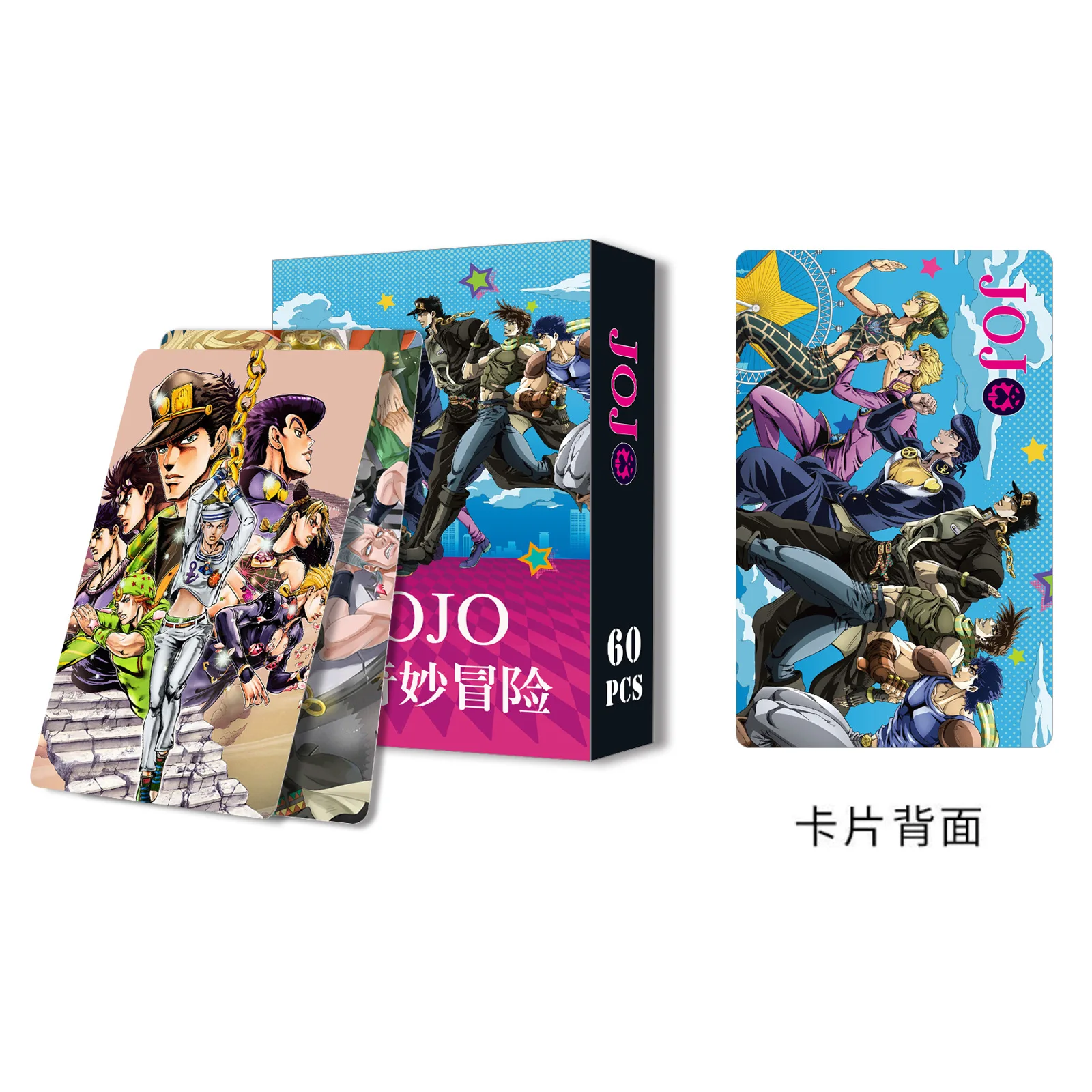Jojo's Bizarre Adventure Post LOMO Sticker Post Cards