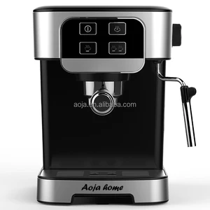 Portable 20 Bar Espresso Coffee Machine Home & Hotels 1.8L PP Material Water tank  2 Cup Filter to Improve Coffee Quality