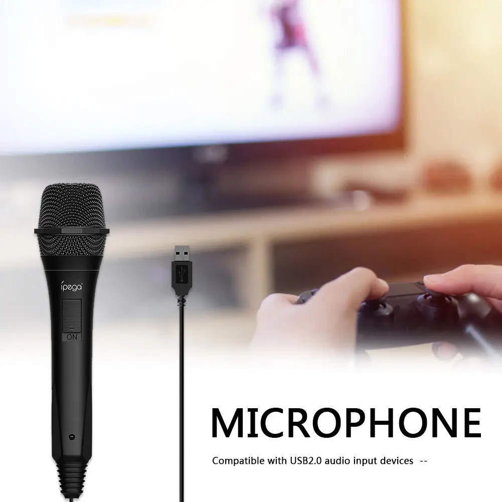 PG-9209 Wired Karaoke For Nintendo Switch PS4 Wii U Xboxes One Console High  Performance Microphone - Buy PG-9209 Wired Karaoke For Nintendo Switch PS4  Wii U Xboxes One Console High Performance Microphone