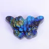 Labradorite three-layer butterfly