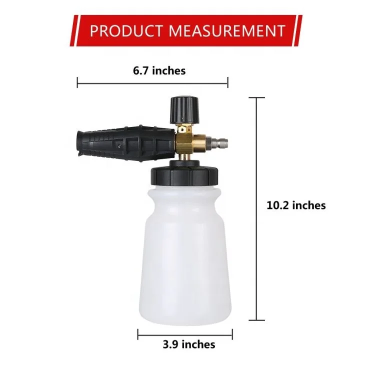 Профессиональная пена для снега, автоматическая мойка, домашний уход, мойка высокого давления, насадка, пенная пушка, наборы аксессуаров для гаража
