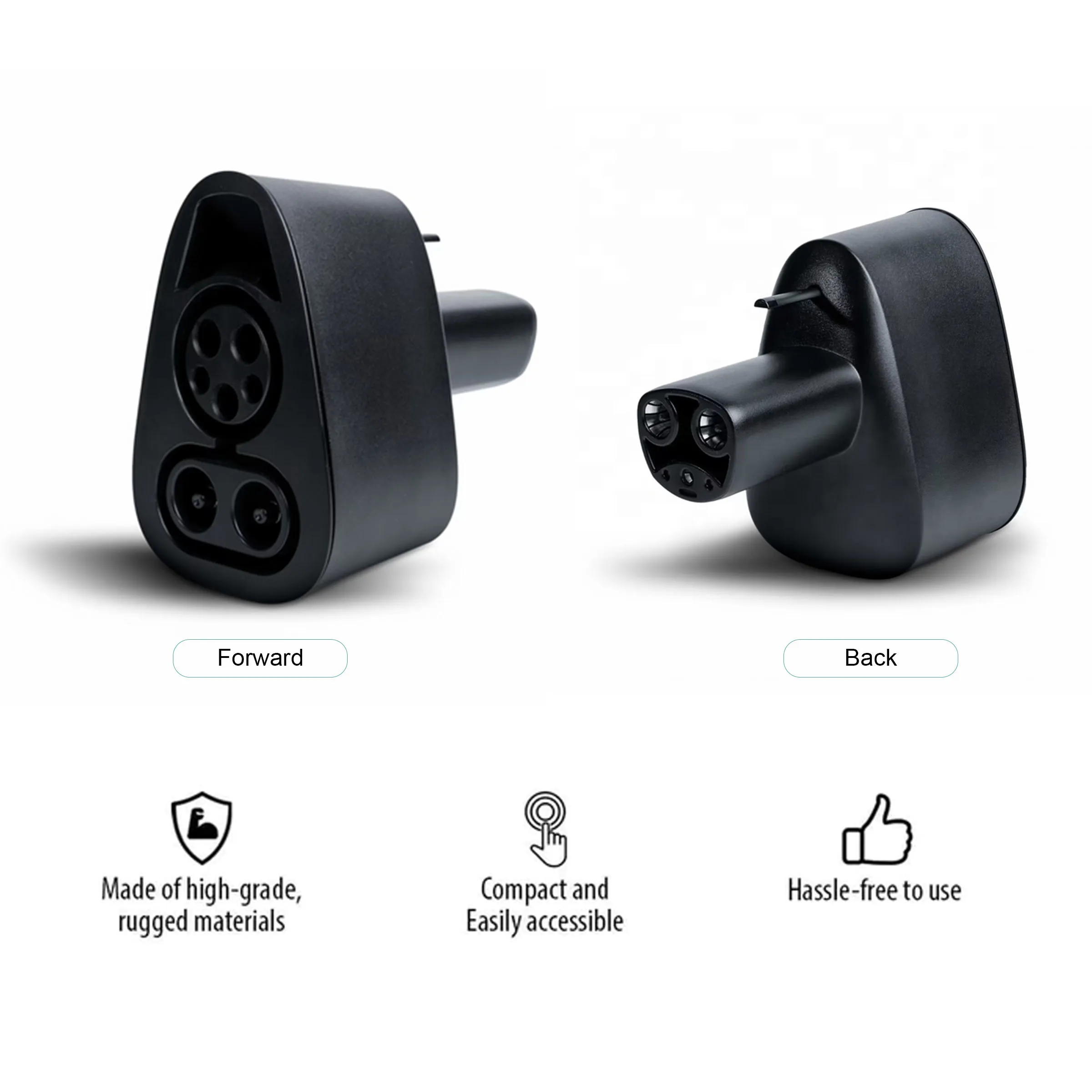 EVbase Factory Direct Ccs to tesla Adapter 250KW Ccs 1 Combo 1 to Tesla CCS Charger Adapter for Tesla Owner Fast Charging