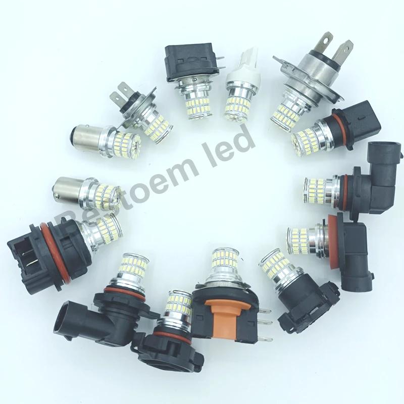 Error Free Xenon White P13W LED Bulbs For  audi a4 b8  Daytime Running Lights