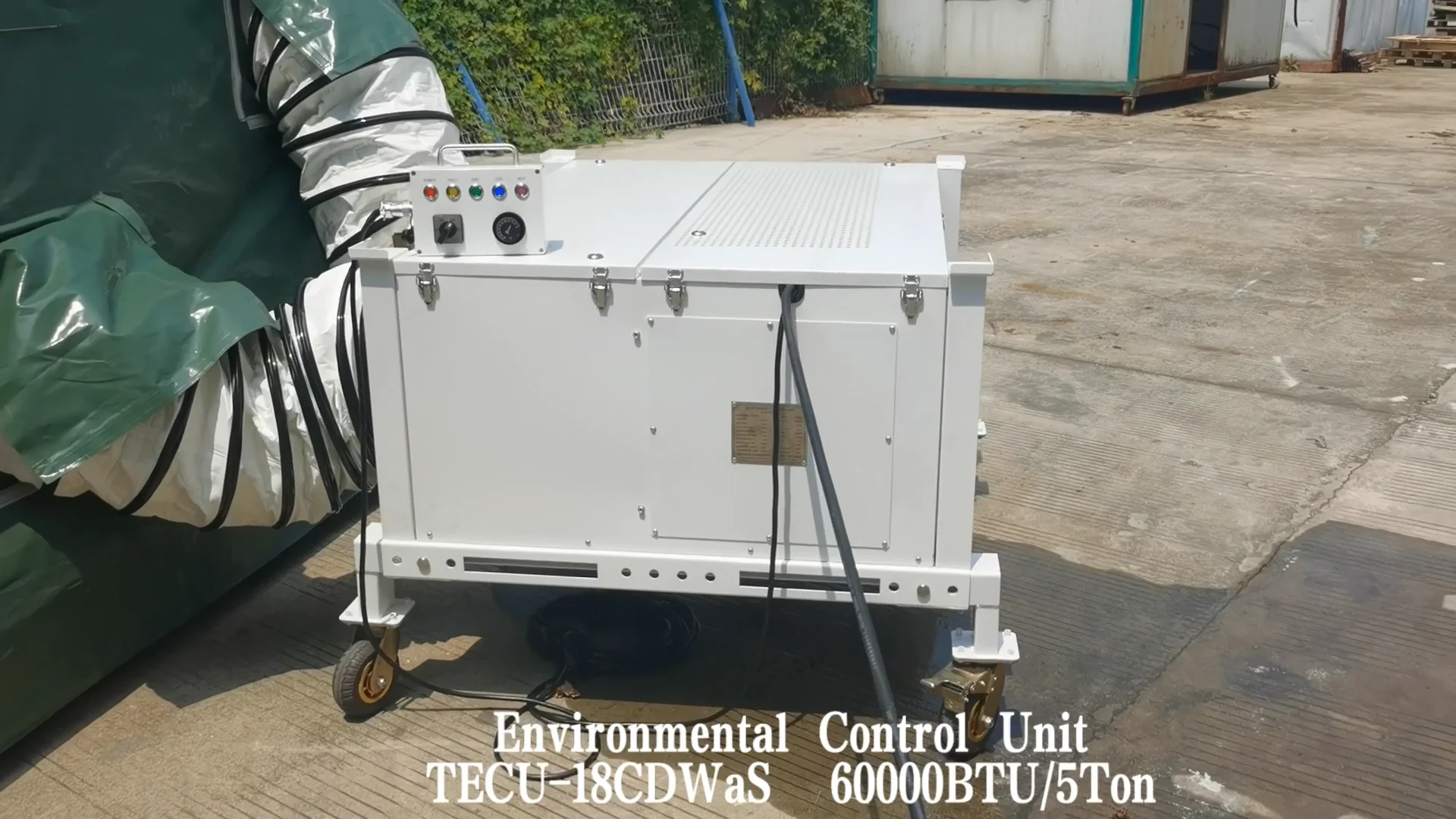 18kw/60000btu/7hp Portable Tent Air Conditioner Ecu Unit Fast
