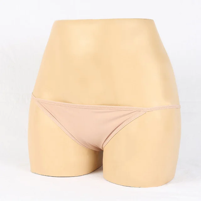 Bikini Bottoms for Women Sexy Naked Unseen Panties Beach Swimsuit Leggings 100% Polyester Breathable Quick Dry Anti-Bacterial
