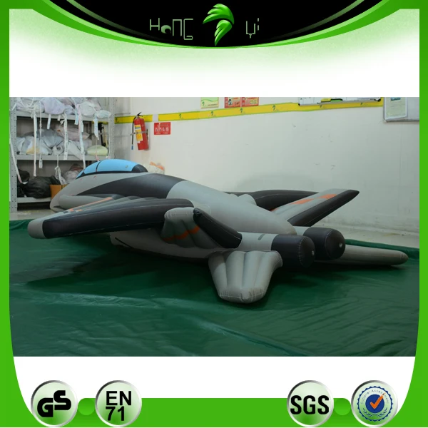 Inflatable Plane Shape Balloon Customized Inflatable PVC Airplane Hongyi Aircraft Model