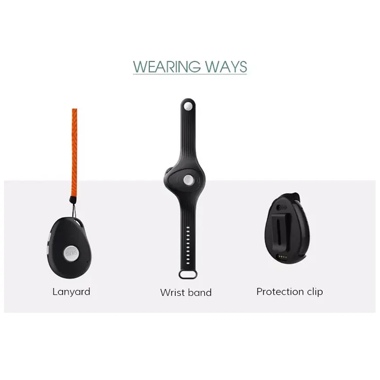Durable Cheapest New Design Multi Color Protection Clips for EV07 Elderly GPS Tracking Device
