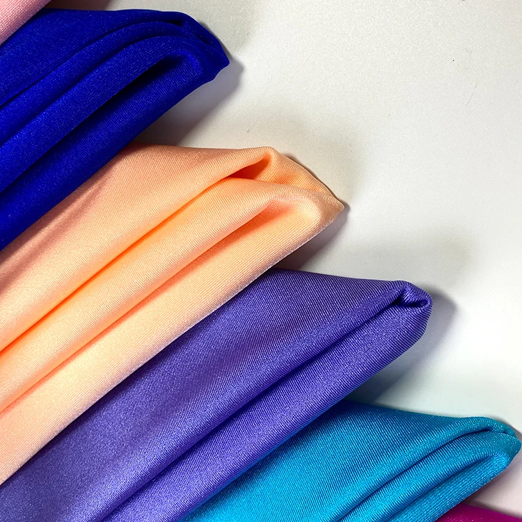 Wholesale 80 Polyamide 20 Spandex Fabric Warp Knitted Elastane Swimwear