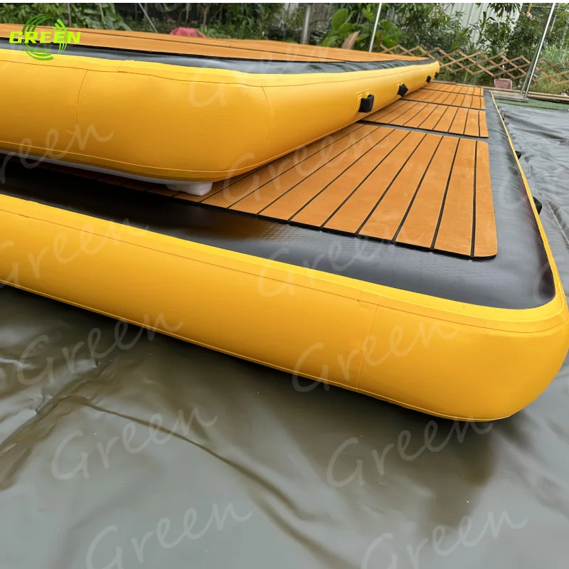 Marine Modular Floating Bridge Pontoon Dock Floating Tent Inflatable