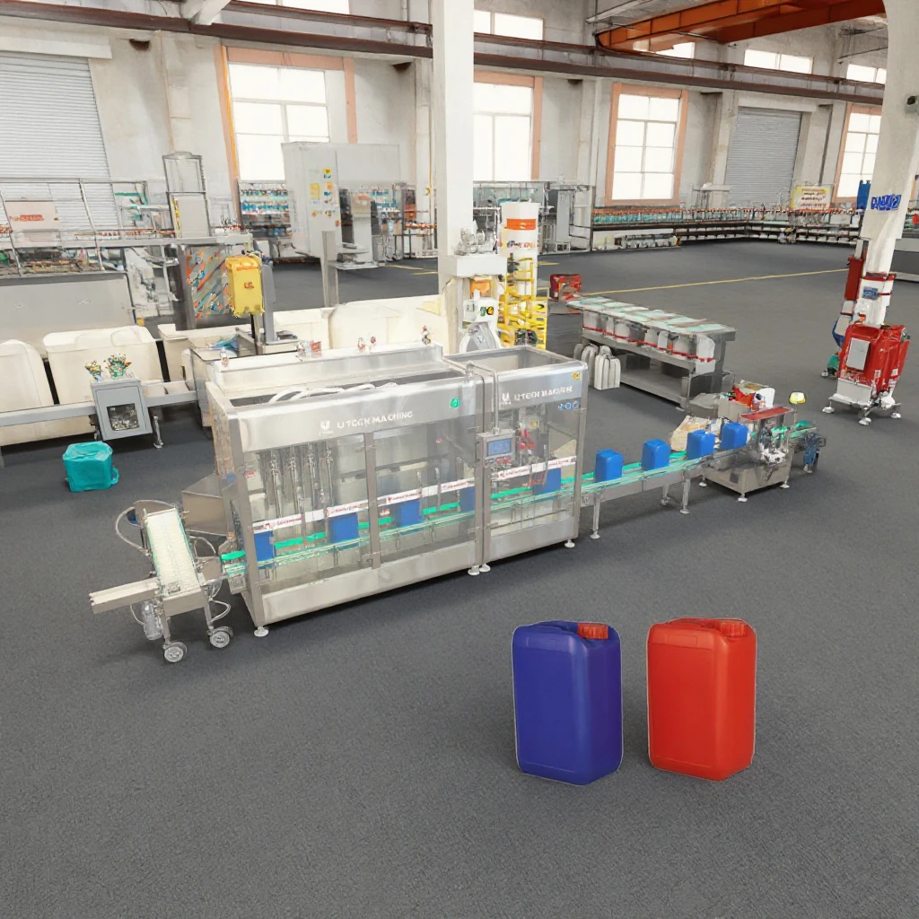 Auto Jerry Can Vegetable Cooking Oil Jerrycan 5L 15L 18L 20L 25L Palm Oil Bottle Filling Machine Refined RBD Olein CP10 CP8 CP6