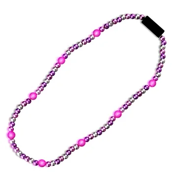 Party Supplier Flashing Beads LED Light Necklace
