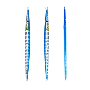 CHEERY 80g 100g Good Quality Deep Sea Metal Jig Lure Jigging Lure Saltwater Fishing Hard Bait – Metal Jig – view 3