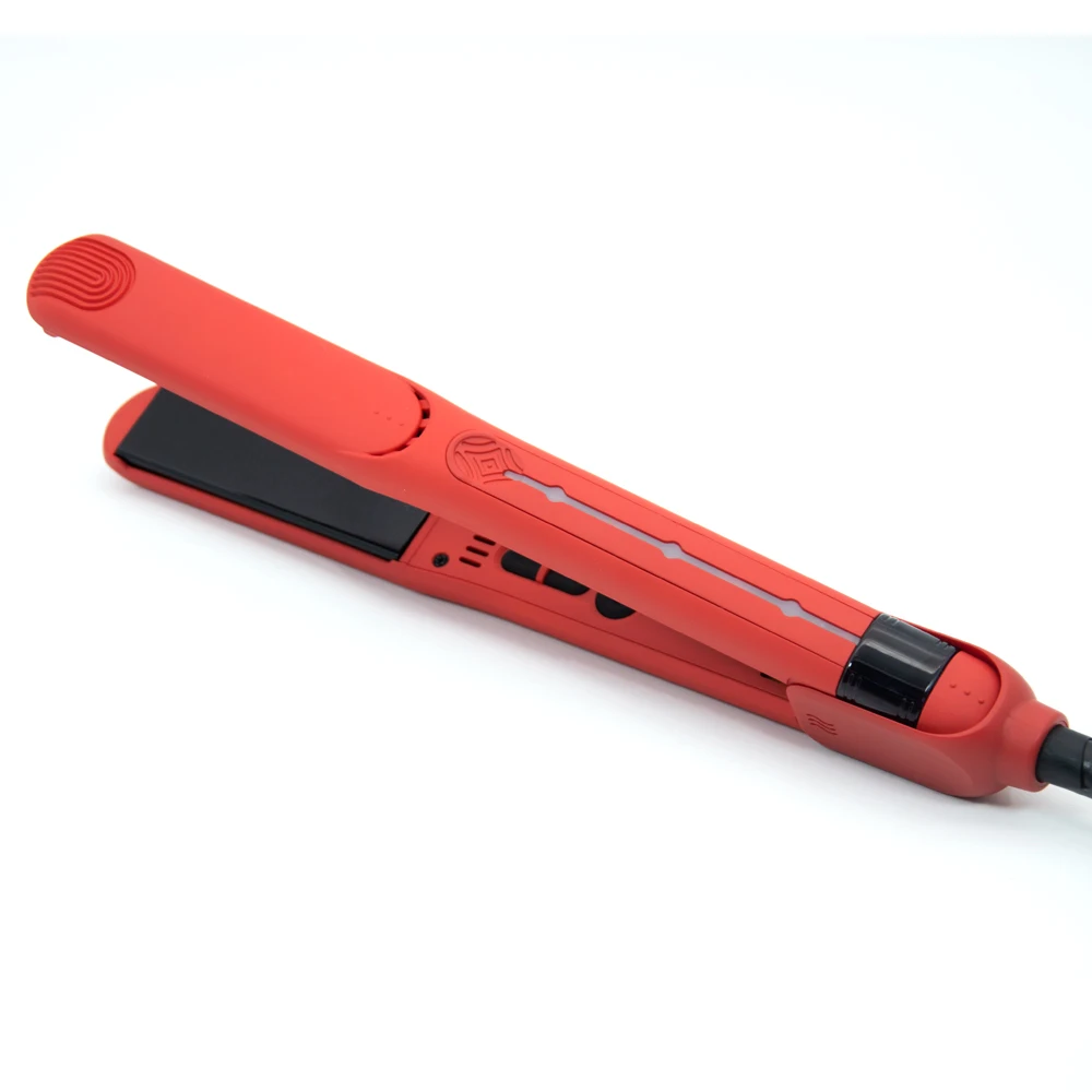 Выпрямитель для волос Ic силиконовый дисплей блестящий простой выпрямитель резак Великобритании керамические наборы выпрямления Safeway сидящий Dc