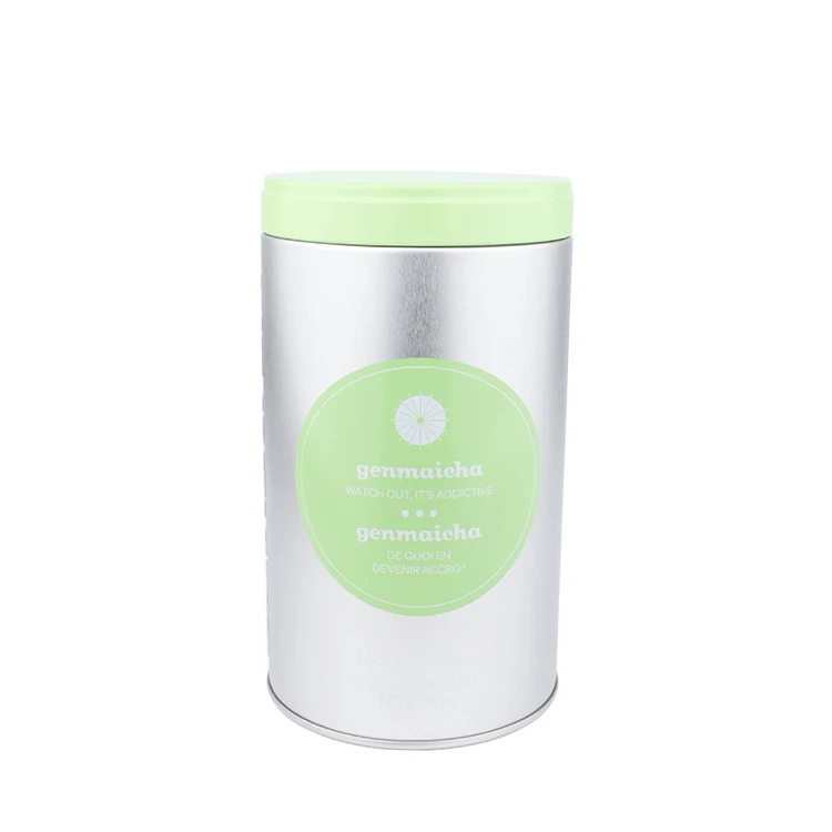 Круглые жестяные банки для чая на заказ оптом