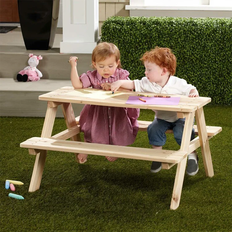 Bench Kids DIY Picnic Table Set for Sale Small Wooden