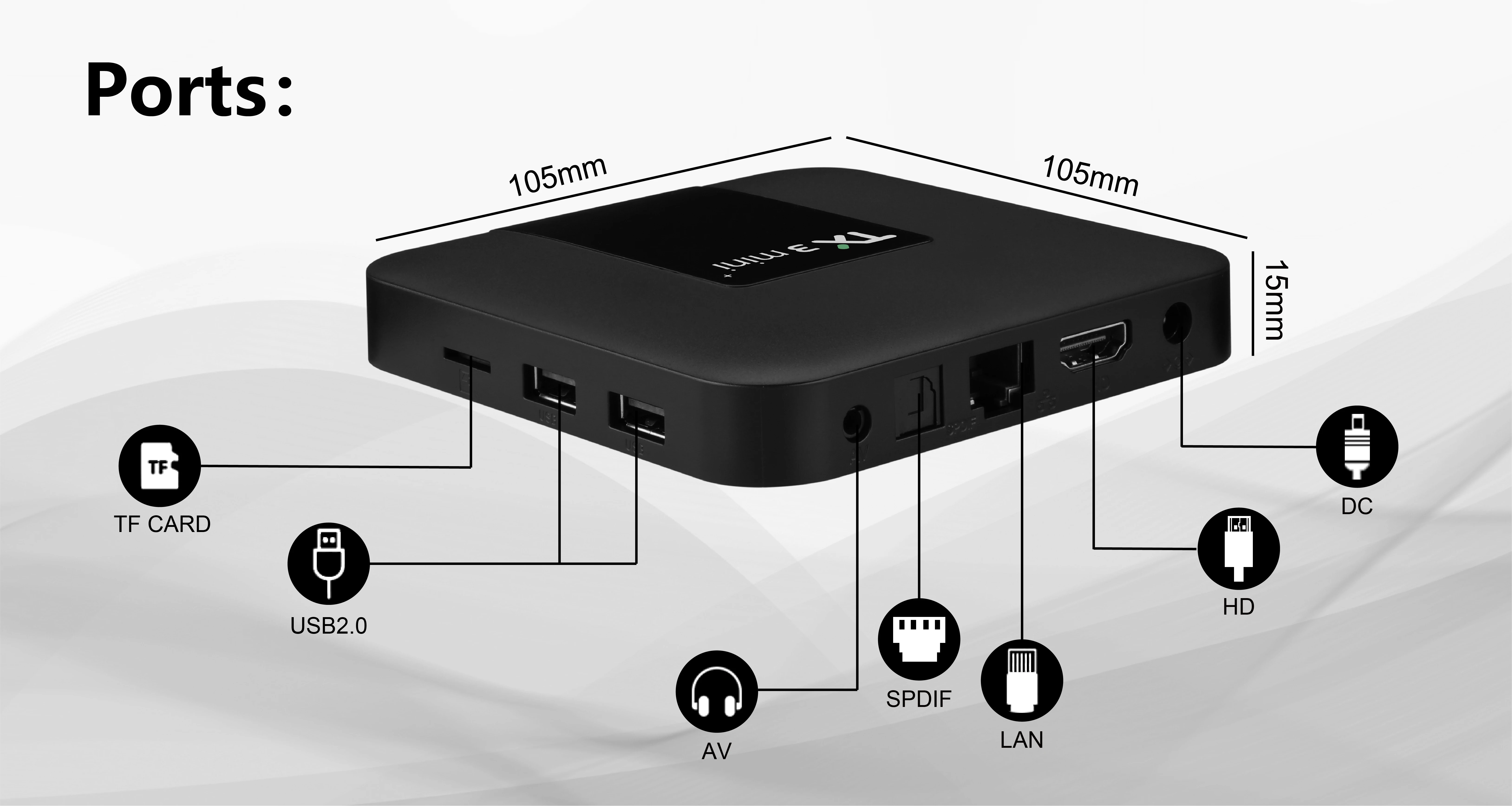 Hot Selling TV Box 4K TX3MINI+