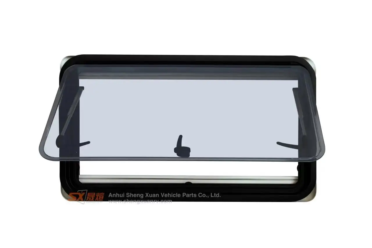 Filleted Corner RV Extrapolated Window, Travel Trailer Window With ...