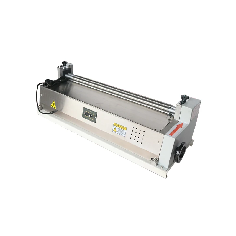 220V 380A Semi-Automatic Small Desktop Gluing Machine Automatic Electric Cold Glue with Wood Case Packaging